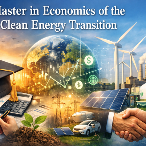 Master in Economics of the Clean Energy Transition