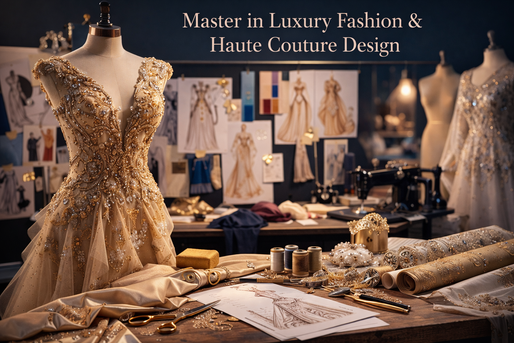 ماجستير تصميم الأزياء الفاخرة والهوت كوتور