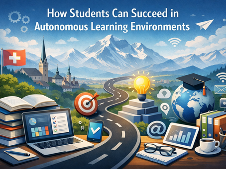 How Students Can Succeed in Autonomous Learning Environments