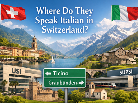 Where Do They Speak Italian in Switzerland?