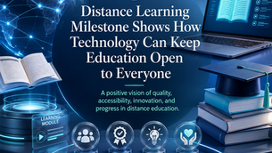 Distance Learning Milestone Shows How Technology Can Keep Education Open to Everyone