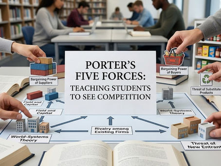 Porter's Five Forces: Teaching Students to See Competition Through Rivals, Suppliers, Buyers, Substitutes, and New Entrants