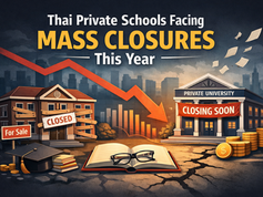 Thai Private Schools Facing Mass Closures This Year: What the Public Should Know