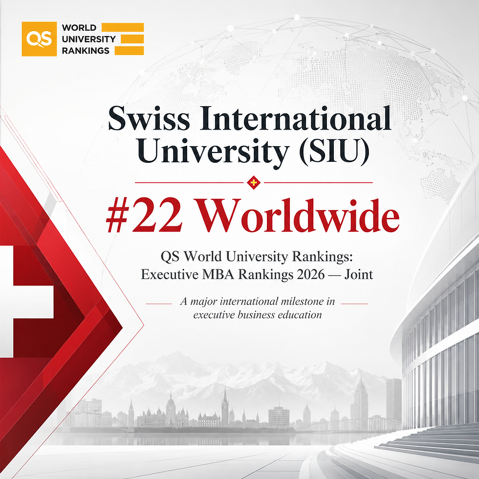 SIU Enters the Global Top 25 in QS Executive MBA Joint Rankings 2026
