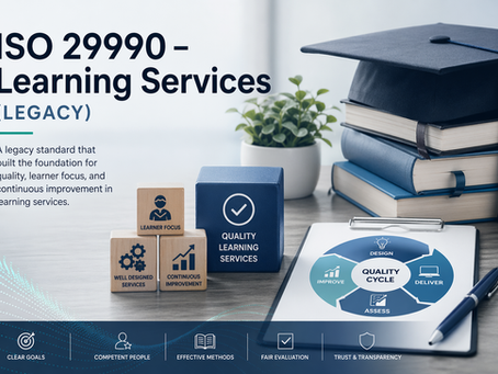 ISO 29990 – Learning Services (Legacy)