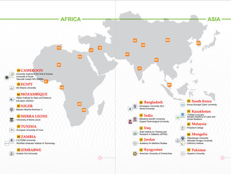 Bilateral Recognition Agreements with Universities in Africa and ASIA