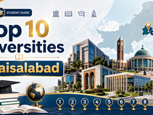 Top 10 Universities in Faisalabad: A Public Guide for Students and Families