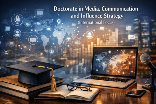 دكتوراه في الإعلام والاتصال واستراتيجيات التأثير (بتركيز دولي)