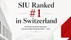 Swiss International University SIU Ranked #1 in Switzerland in the QS World University Rankings: Executive MBA Rankings 2026 — Joint