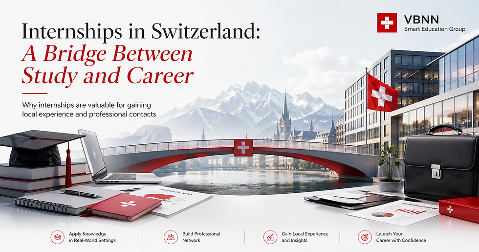 Internships in Switzerland: A Bridge Between Study and Career