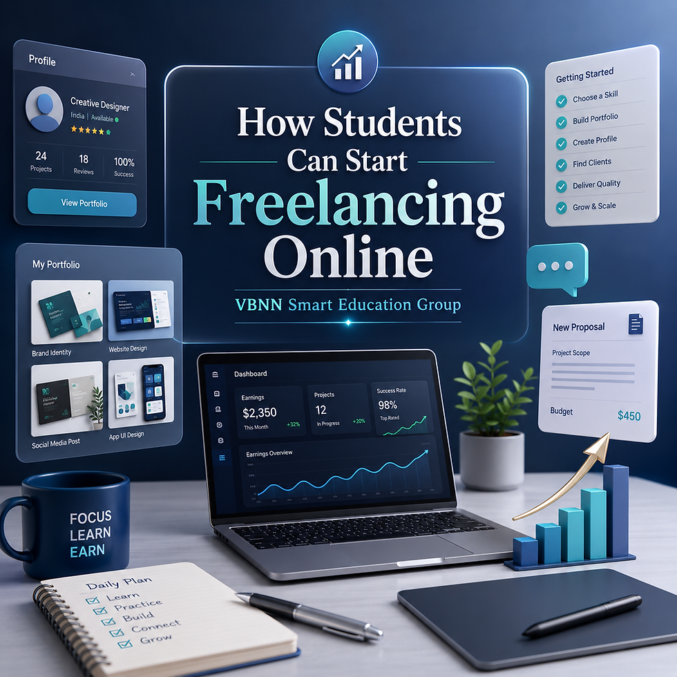 How Students Can Start Freelancing Online