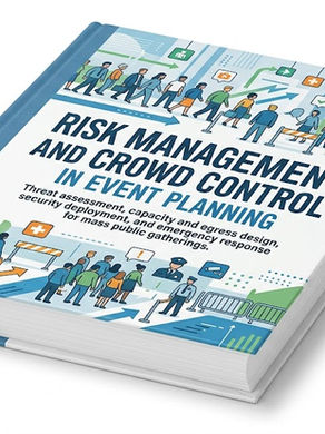 Risk Management and Crowd Control in Event Planning - Threat assessment, capacity and egress design, security deployment, and emergency response for mass public gatherings