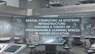 Spatial Computing as Epistemic Infrastructure: New Research from Swiss International University