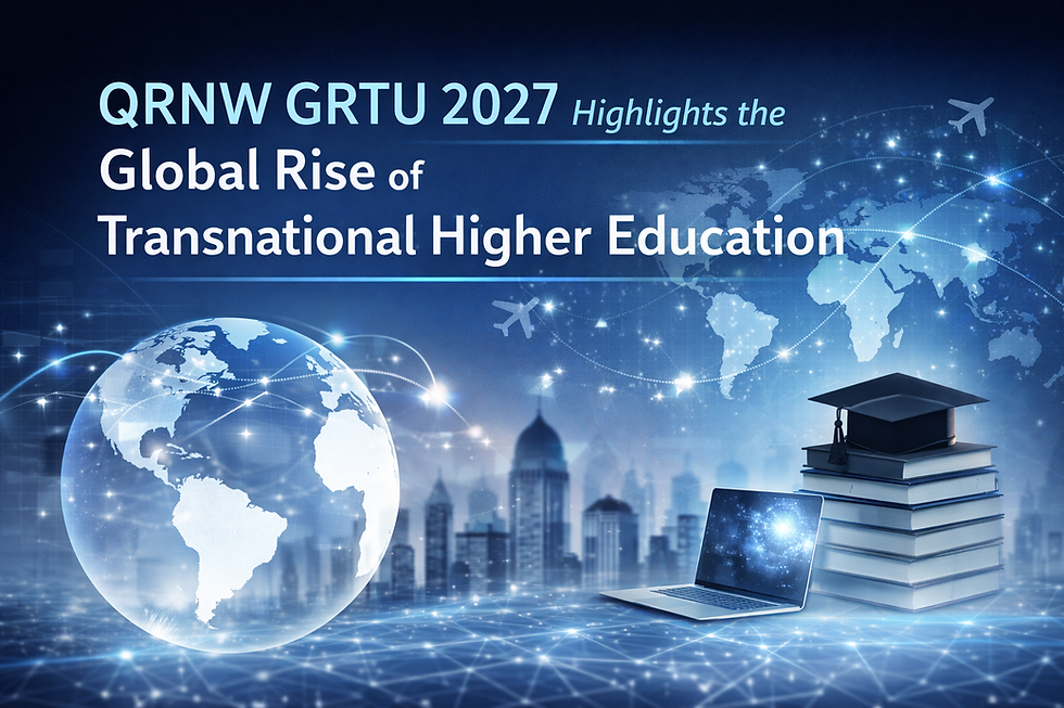 تصنيف كيو آر إن دبليو العالمي للجامعات العابرة للحدود 2027 يسلّط الضوء على الصعود العالمي للتعليم العالي العابر للحدود