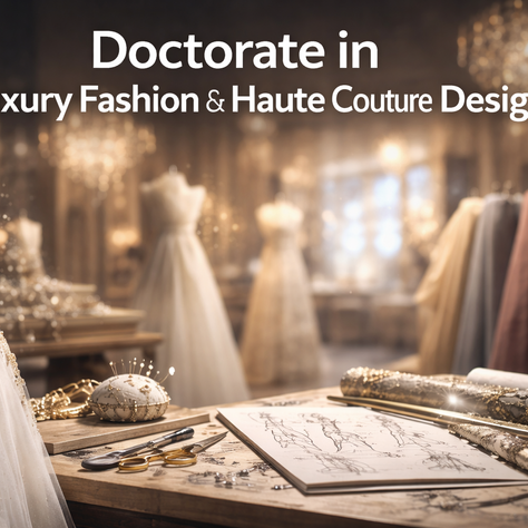 Doctorate in Luxury Fashion & Haute Couture Design