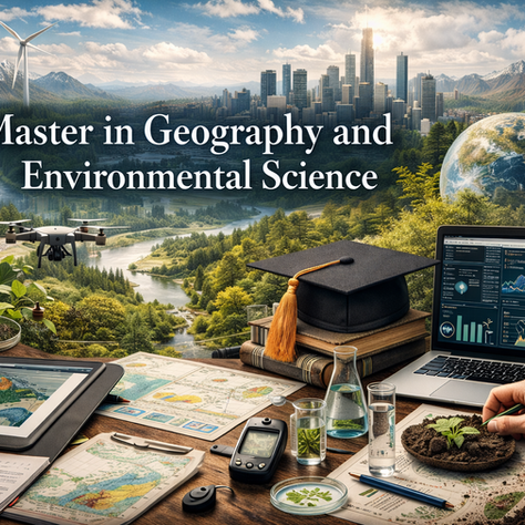ماجستير في الجغرافيا وعلوم البيئة