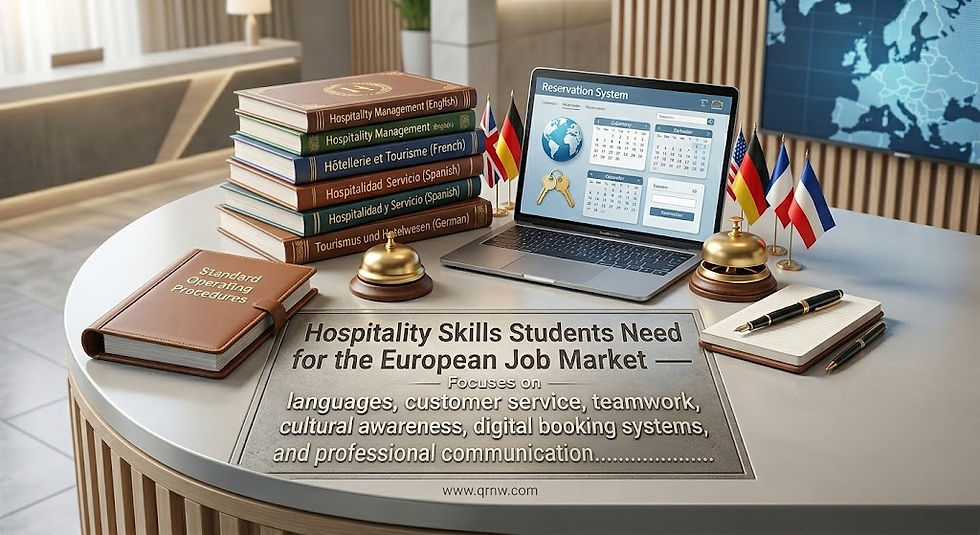 Essential Hospitality Skills for the European Job Market: A Guide for Future Leaders