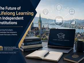The Future of Lifelong Learning in Independent Institutions