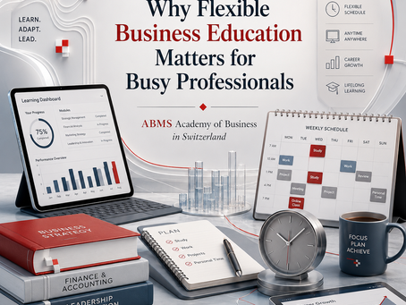 Why Flexible Business Education Matters for Busy Professionals