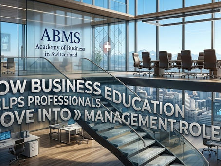How Business Education Helps Professionals Move into Management Roles