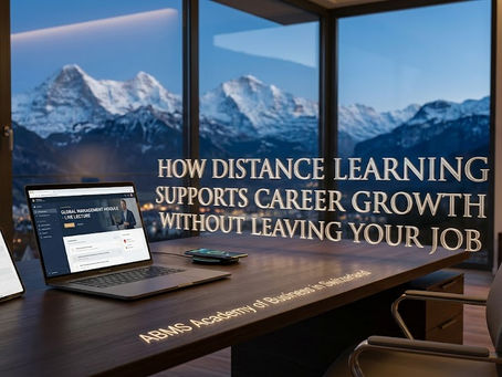 How Distance Learning Supports Career Growth Without Leaving Your Job