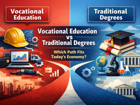 Vocational Education vs Traditional Degrees: Which Path Fits Today’s Economy?