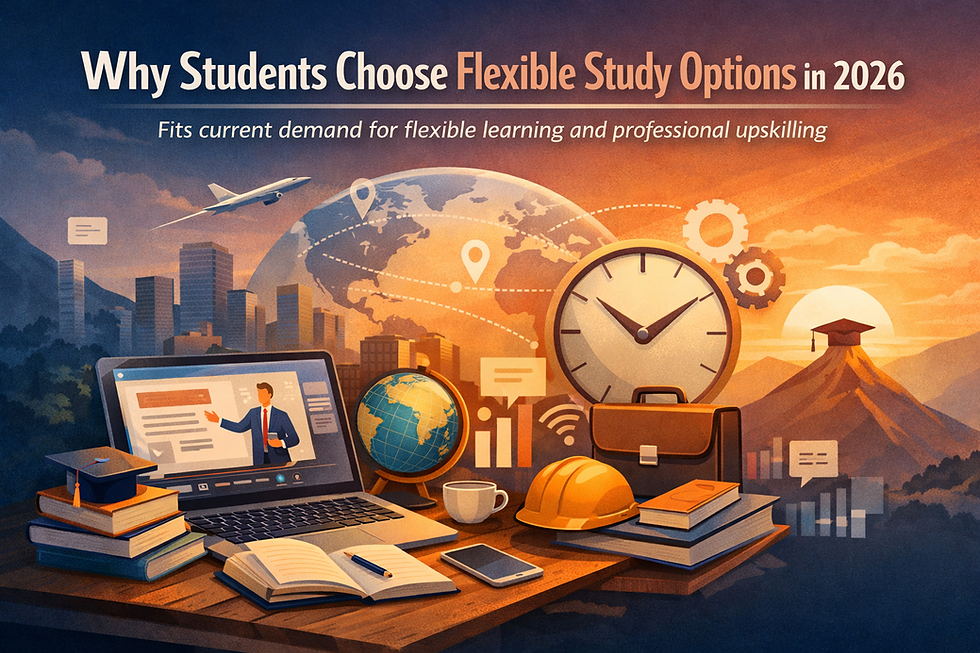 为什么学生在2026年选择灵活学习方式？