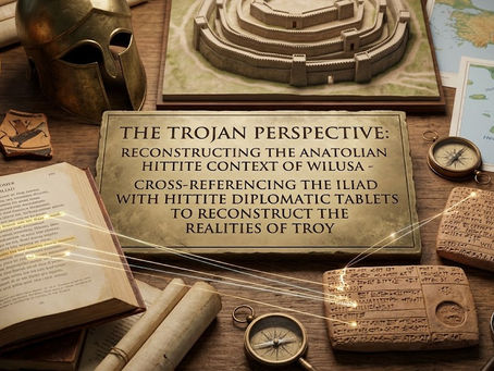 The Trojan Perspective: Reconstructing the Anatolian Hittite Context of Wilusa—Cross-referencing the Iliad with Hittite Diplomatic Tablets to Reconstruct the Realities of Troy