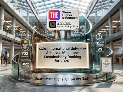 Swiss International University Achieves Milestone Sustainability Ranking for 2026