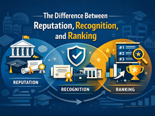 The Difference Between Reputation, Recognition, and Ranking