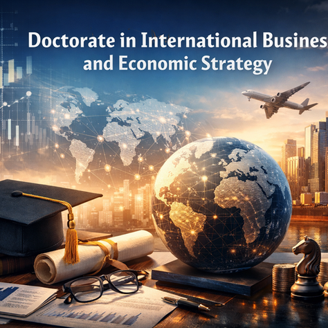 دكتوراه في الأعمال الدولية والاستراتيجية الاقتصادية