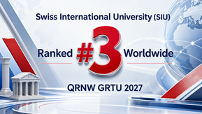 Swiss International University Ranked #3 Worldwide in the QRNW Global Ranking of Transnational Universities 2027