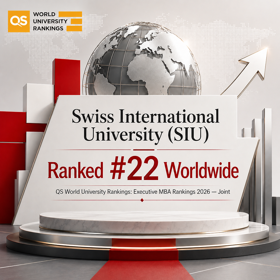 Swiss International University (SIU) Achieves Global Recognition in Executive Education