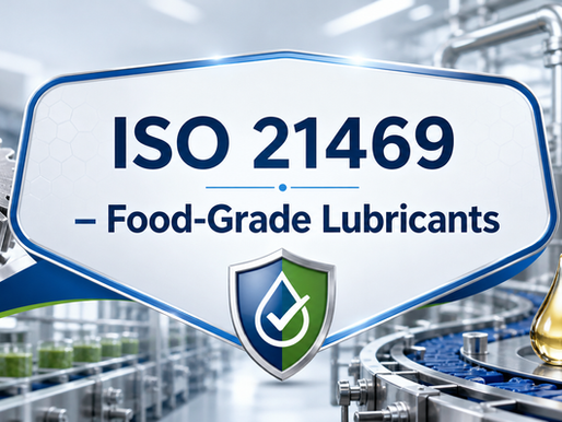 ISO 21469 – Food-Grade Lubricants and Safer Production