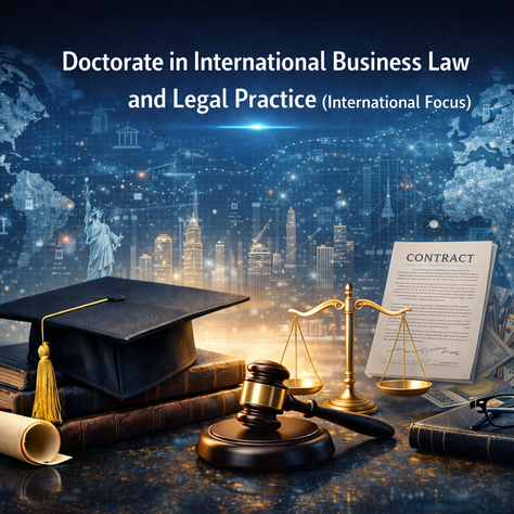 Doctorate in International Business Law and Legal Practice (International Focus)