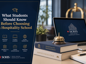 What Students Should Know Before Choosing a Hospitality School