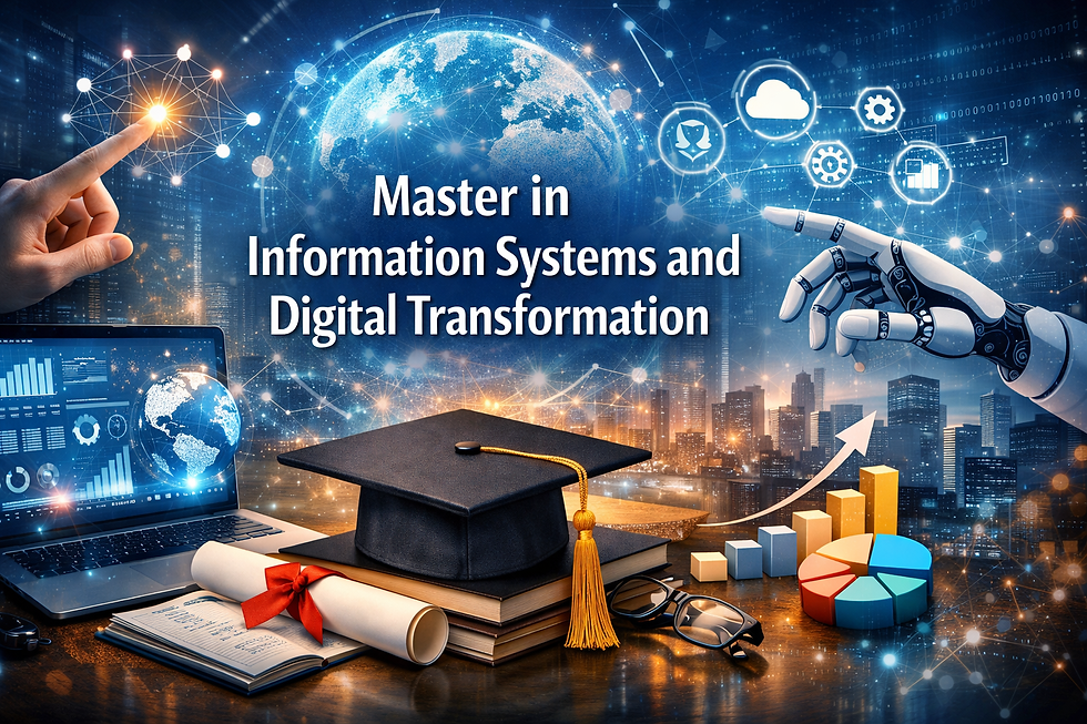 ماجستير في نظم المعلومات والتحول الرقمي