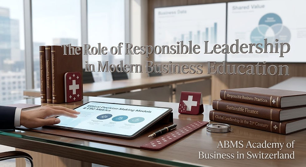 The Role of Responsible Leadership in Modern Business Education