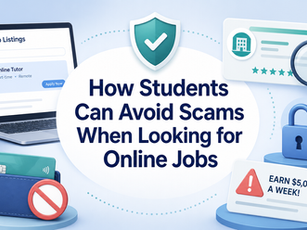 How Can Students Avoid Scams When Looking for Online Jobs?