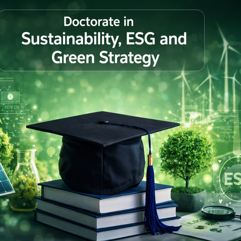 Doctorate in Sustainability, ESG and Green Strategy