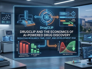 The Economic Impact of DrugCLIP and Computational Models in Pharmaceutical Research: Mitigating Development Risk and Accelerating Screening Mechanisms