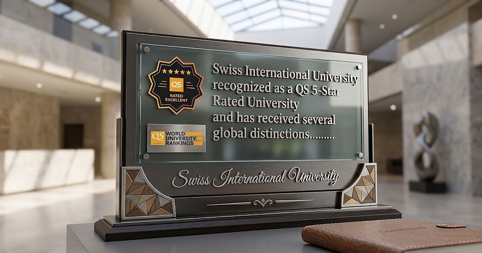 Swiss International University Achieves QS 5-Star Rating and Global Distinctions