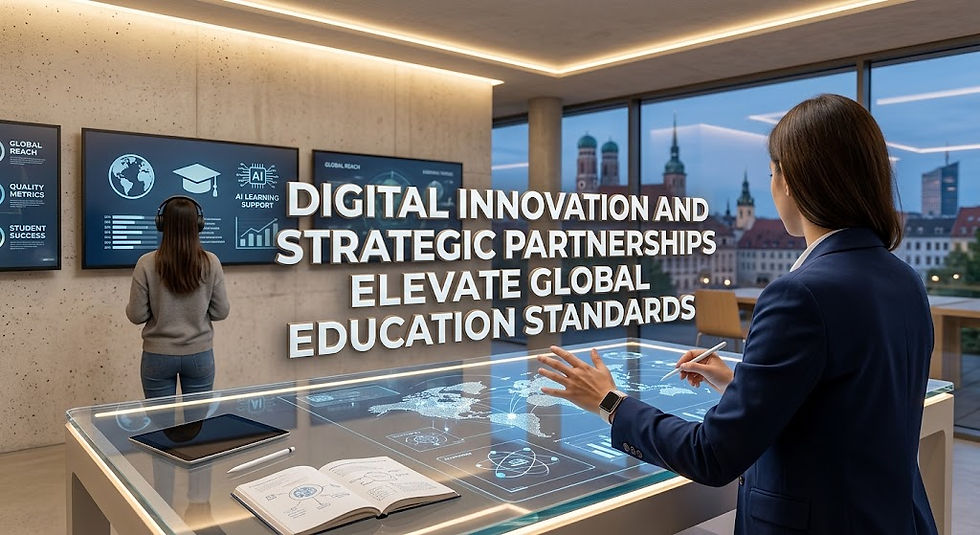 La Innovación Digital y las Asociaciones Estratégicas Elevan los Estándares Educativos Globales