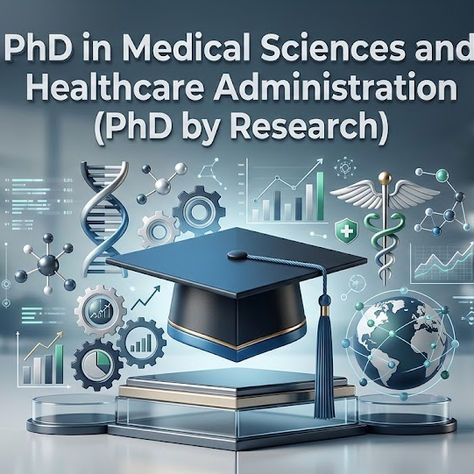 دكتوراه PhD في العلوم الطبية وإدارة الرعاية الصحية (دكتوراه عن طريق البحث)