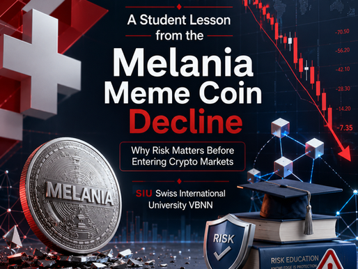 A Student Lesson from the Melania Meme Coin Decline: Why Risk Literacy Matters Before Entering Crypto Markets