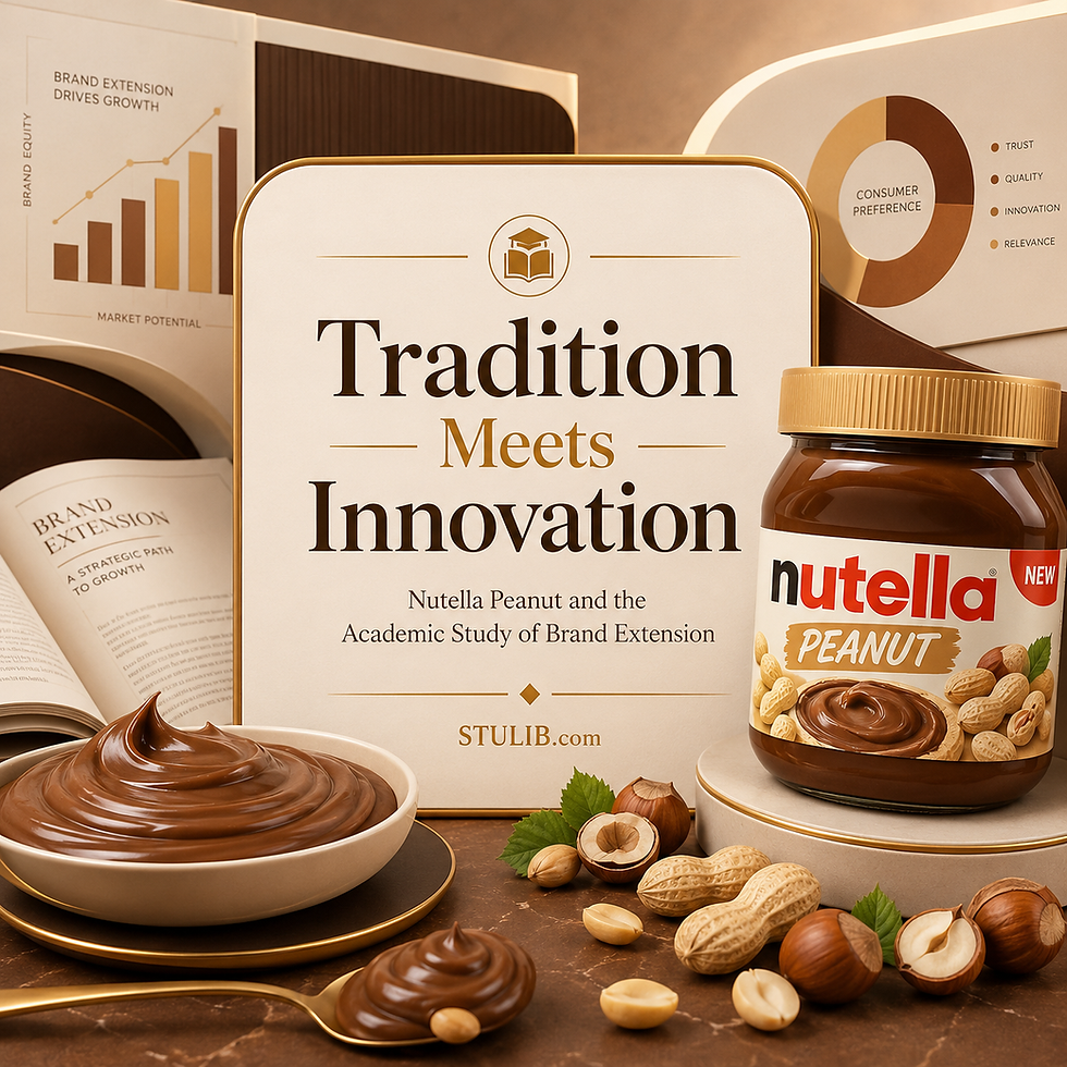Tradition Meets Innovation: Nutella Peanut and the Academic Study of Brand Extension