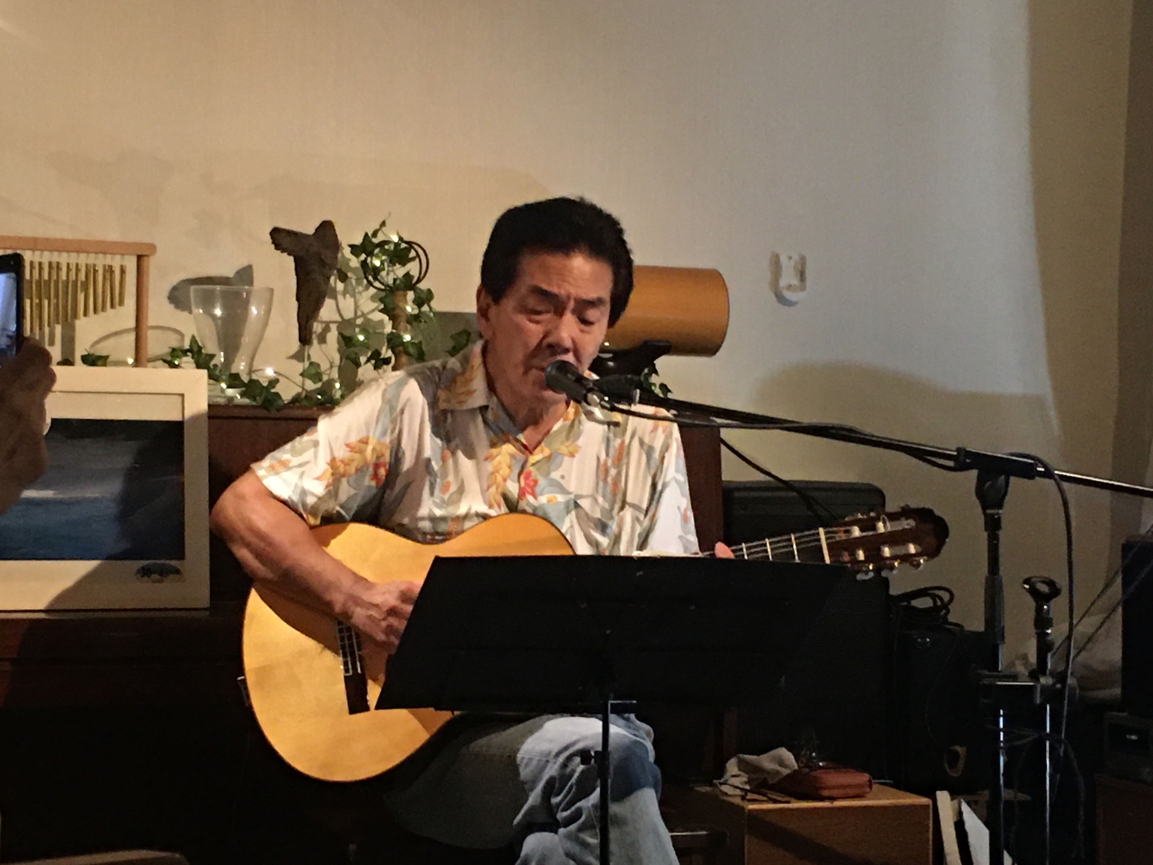 8/7 檀雄二ボサノバ&ポップス弾き語りライブ