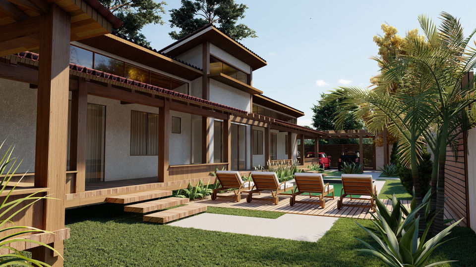 Projeto de arquitetura de casa em Itaipuaçu