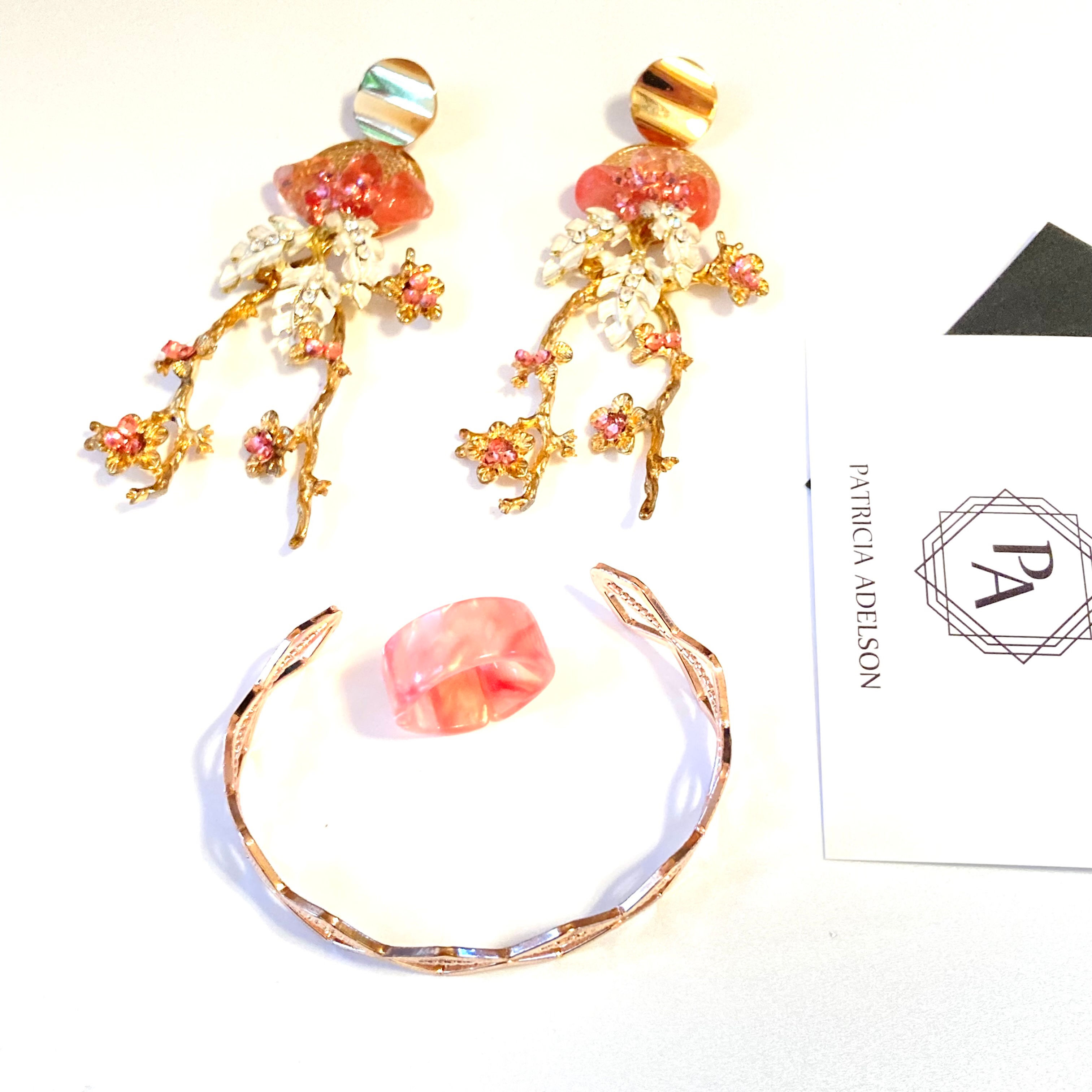 Set of 3 - "Pink is Love II"