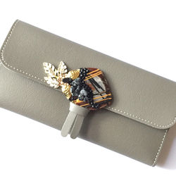 Patricia Adelson - Leather Wallets with semiprecious stones